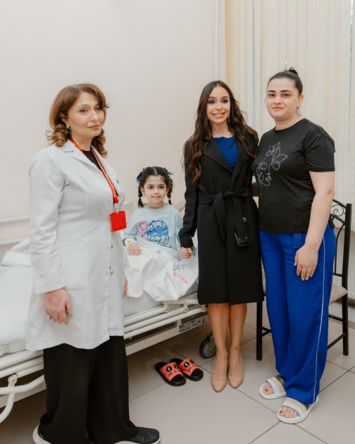 Leyla Aliyeva visits Narimanov Children's Clinical Hospital of Republican Pediatric Center (PHOTO)