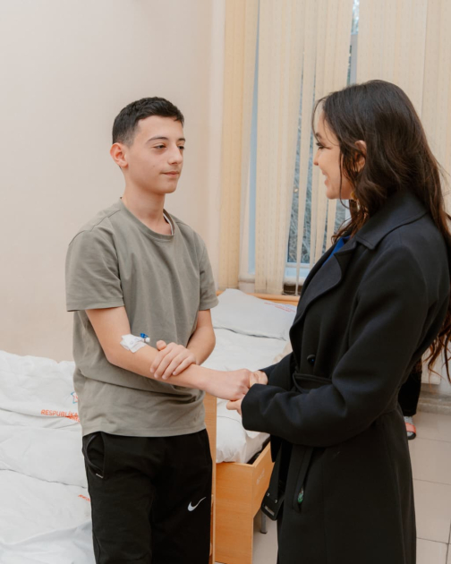 Leyla Aliyeva visits Narimanov Children's Clinical Hospital of Republican Pediatric Center (PHOTO)