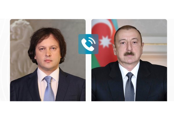 Georgian PM makes phone call to President Ilham Aliyev