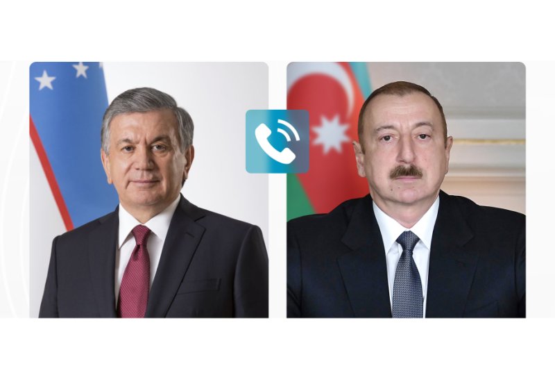 President of Uzbekistan makes phone call to President Ilham Aliyev