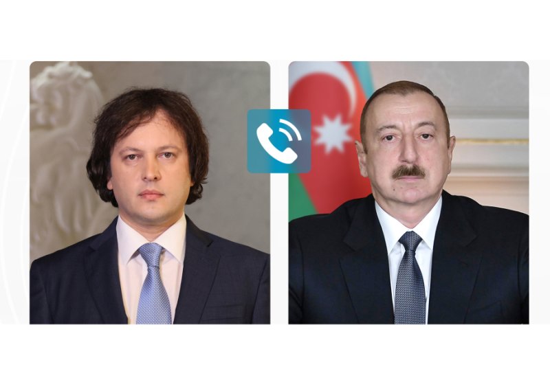Georgian PM makes phone call to President Ilham Aliyev