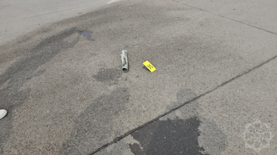 Remnants of drone that hit Nakhchivan Airport (PHOTO/VIDEO)