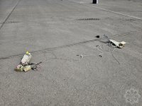 Remnants of drone that hit Nakhchivan Airport (PHOTO/VIDEO)
