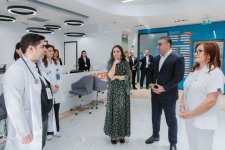 Leyla Aliyeva and Arzu Aliyeva visits Pediatric Unit of “Leyla Medical Center” (PHOTO)