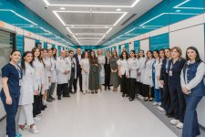 Leyla Aliyeva and Arzu Aliyeva visits Pediatric Unit of “Leyla Medical Center” (PHOTO)