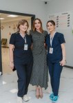Leyla Aliyeva and Arzu Aliyeva visits Pediatric Unit of “Leyla Medical Center” (PHOTO)