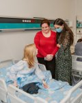 Leyla Aliyeva and Arzu Aliyeva visits Pediatric Unit of “Leyla Medical Center” (PHOTO)