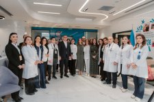 Leyla Aliyeva and Arzu Aliyeva visits Pediatric Unit of “Leyla Medical Center” (PHOTO)