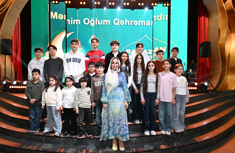Leyla Aliyeva attends iftar dinner held with participation of martyrs’ mothers (PHOTO)