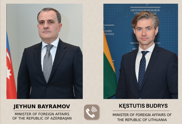 Azerbaijani, Lithuanian FMs discuss Iranian drone attack