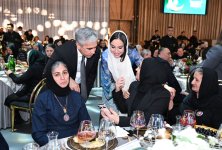 Leyla Aliyeva attends iftar dinner held with participation of martyrs’ mothers (PHOTO)