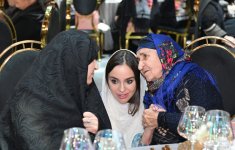 Leyla Aliyeva attends iftar dinner held with participation of martyrs’ mothers (PHOTO)