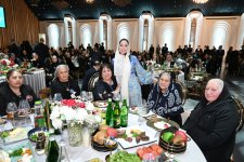 Leyla Aliyeva attends iftar dinner held with participation of martyrs’ mothers (PHOTO)