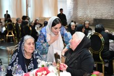 Leyla Aliyeva attends iftar dinner held with participation of martyrs’ mothers (PHOTO)
