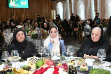 Leyla Aliyeva attends iftar dinner held with participation of martyrs’ mothers (PHOTO)