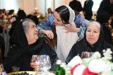 Leyla Aliyeva attends iftar dinner held with participation of martyrs’ mothers (PHOTO)