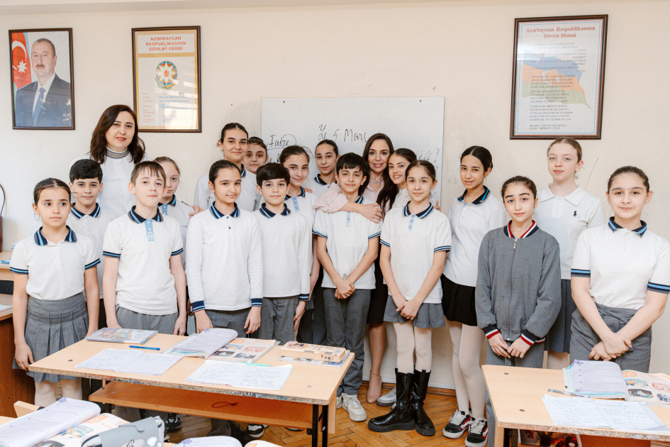 Leyla Aliyeva visits Baku Choreography Academy (PHOTO)