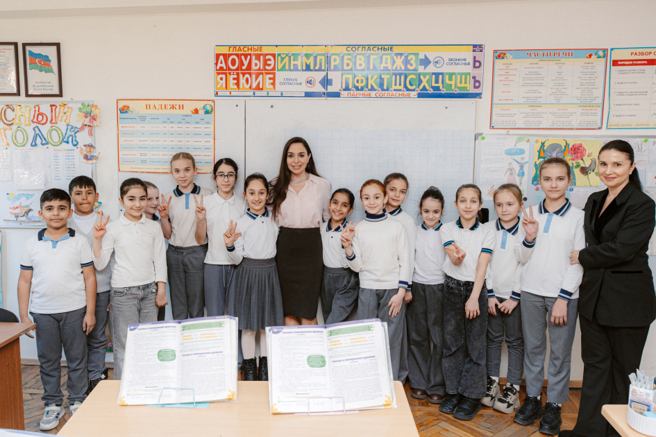 Leyla Aliyeva visits Baku Choreography Academy (PHOTO)