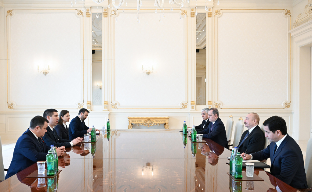 President Ilham Aliyev receives Deputy Prime Minister of Moldova (PHOTO/VIDEO)