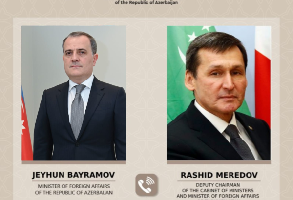 Azerbaijani, Turkmen FMs talking up drone attacks on Nakhchivan