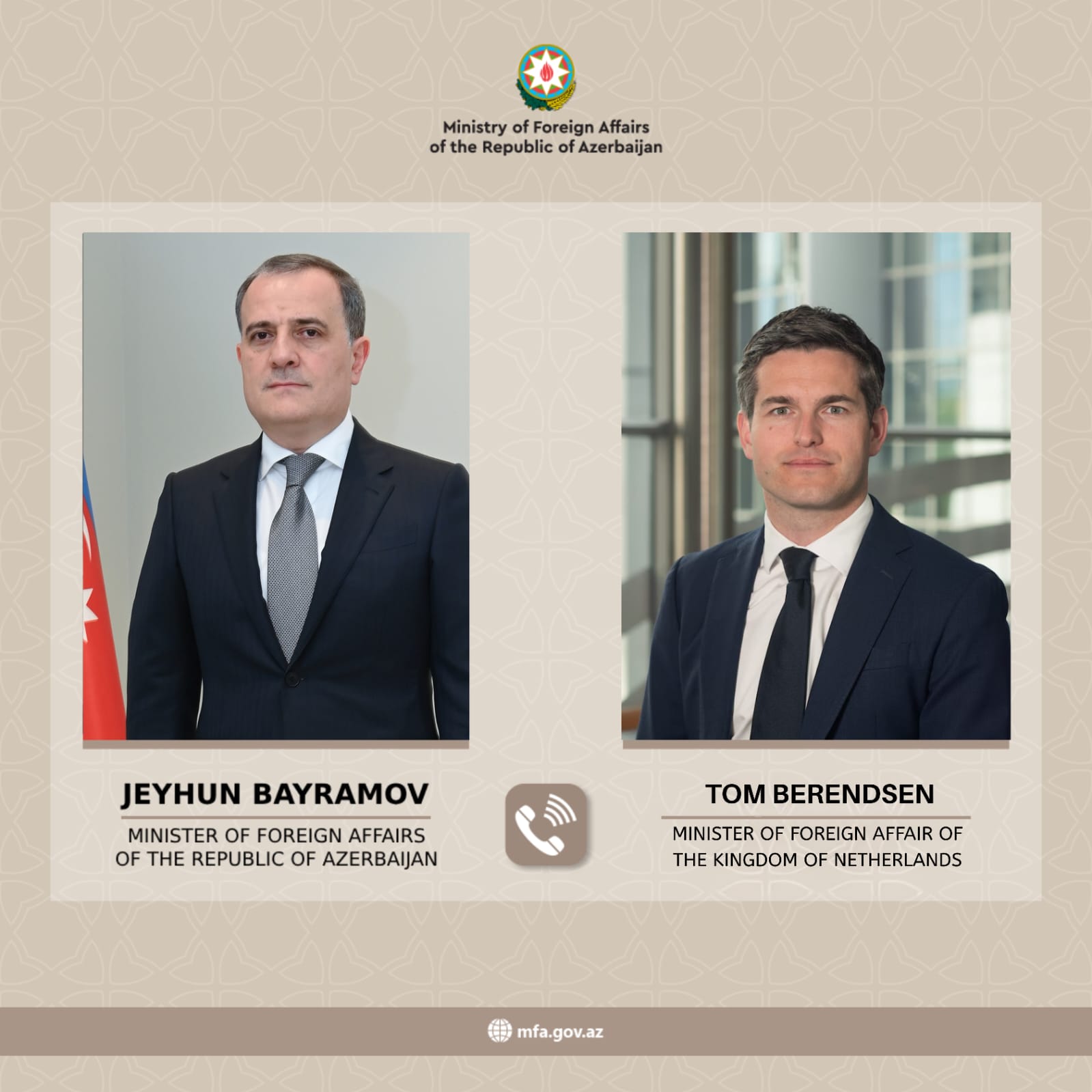 Dutch FM condemns Iran’s drone attacks on Azerbaijan