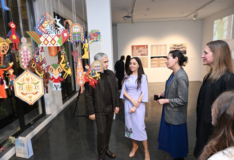 Leyla Aliyeva participates in group exhibition titled “A House Opening onto the Landscape” (PHOTO)