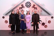 Leyla Aliyeva participates in group exhibition titled “A House Opening onto the Landscape” (PHOTO)