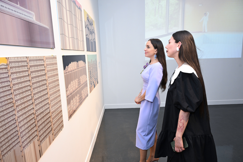 Leyla Aliyeva participates in group exhibition titled “A House Opening onto the Landscape” (PHOTO)