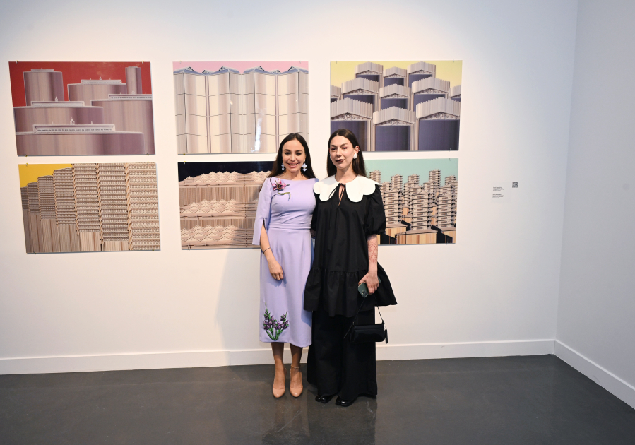 Leyla Aliyeva participates in group exhibition titled “A House Opening onto the Landscape” (PHOTO)