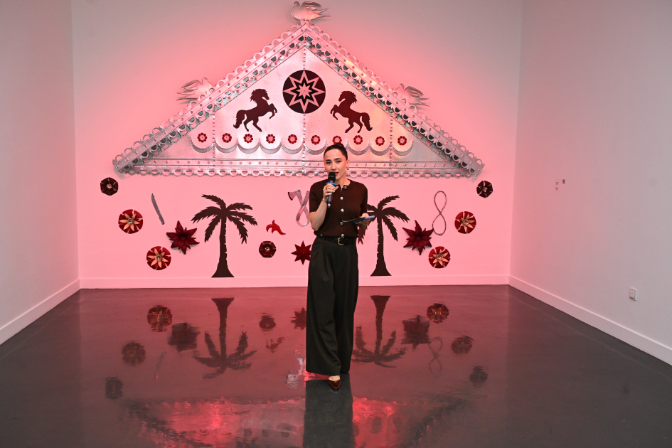 Leyla Aliyeva participates in group exhibition titled “A House Opening onto the Landscape” (PHOTO)