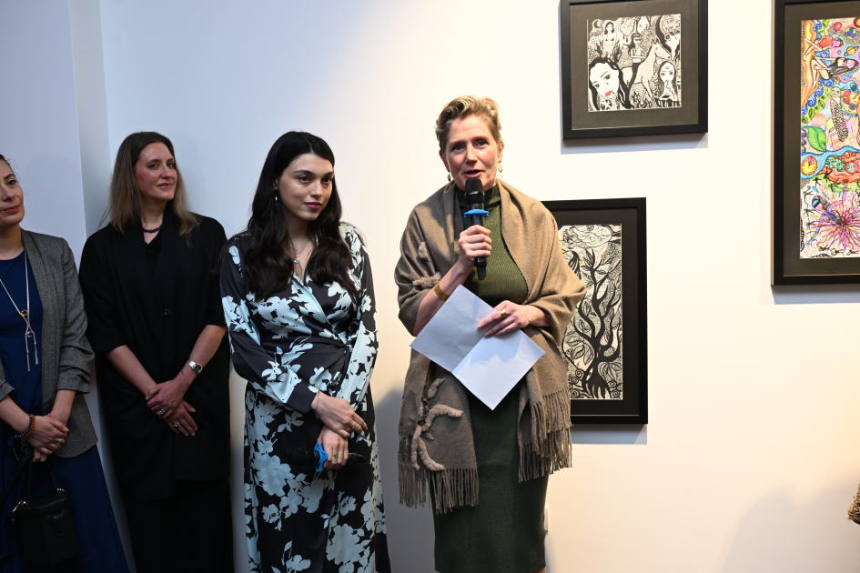 Leyla Aliyeva participates in group exhibition titled “A House Opening onto the Landscape” (PHOTO)