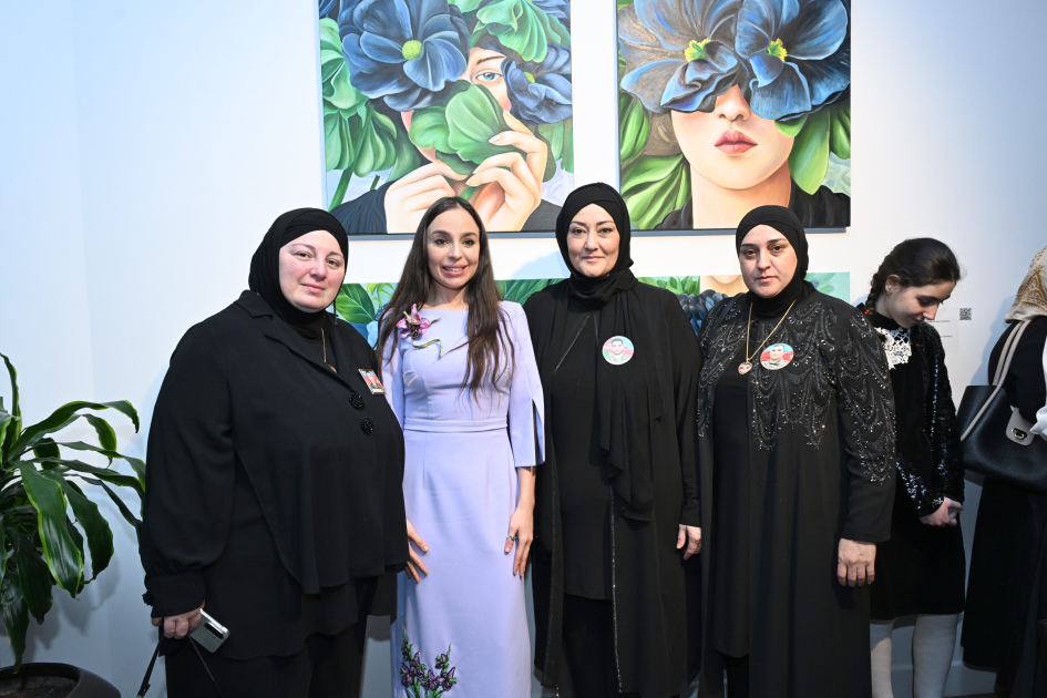 Leyla Aliyeva participates in group exhibition titled “A House Opening onto the Landscape” (PHOTO)