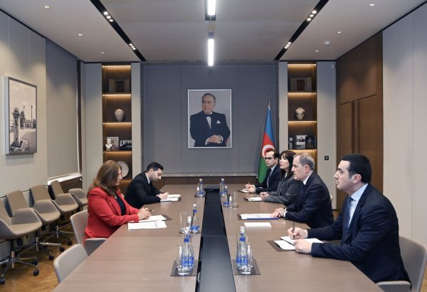 Azerbaijani FM discusses expanding political dialogue with Colombian ambassador (PHOTO)