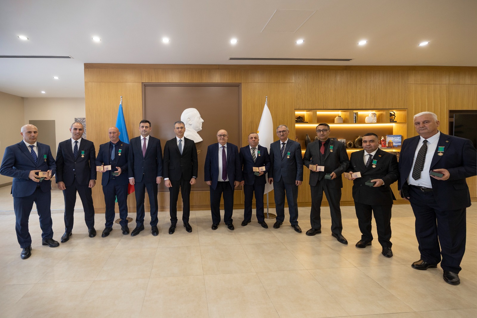 A meeting was held with employees who were awarded the "Progress" (Tərəqqi) medal at AzerGold (PHOTO)