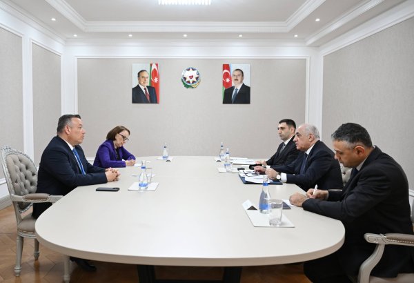 Azerbaijan's prime minister meets with first vice president of Costa Rica