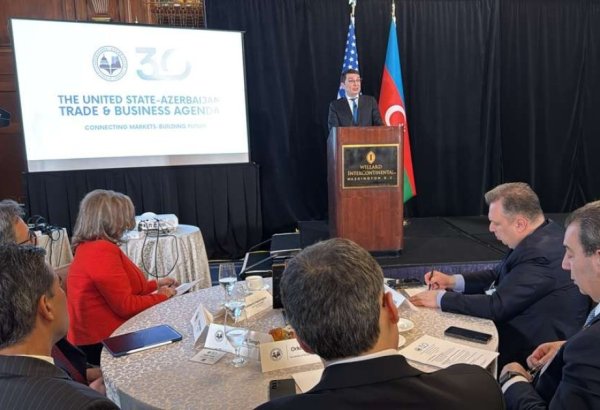 Azerbaijan, U.S. discuss strengthening economic and trade partnership (PHOTO)