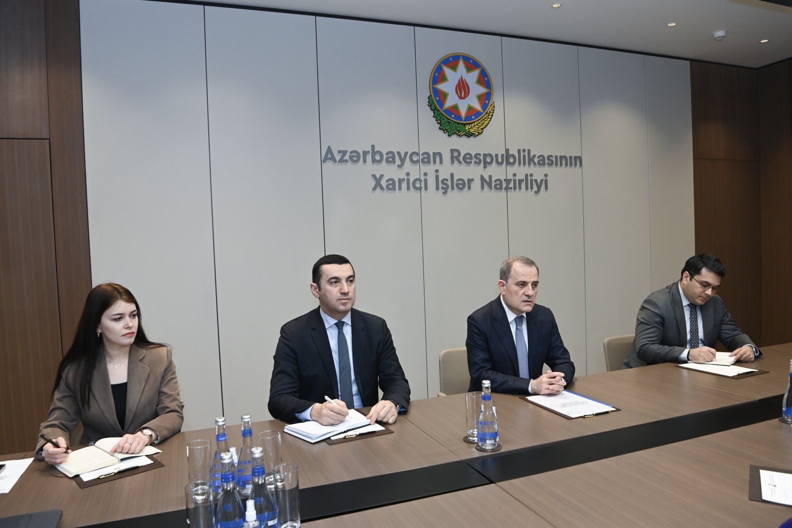 Azerbaijani FM discusses rising tensions in Middle East with UN representative (PHOTO)