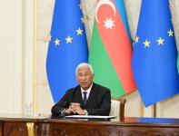 President Ilham Aliyev and President of European Council make press statements (PHOTO/VIDEO)