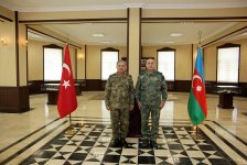 Turkish Land Forces Commander visits Azerbaijani Combined Arms Army (PHOTO)