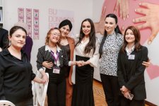 Leyla Aliyeva, Arzu Aliyeva, and Alena Aliyeva visit “Support for Living” Center (PHOTO)