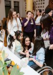 Leyla Aliyeva, Arzu Aliyeva, and Alena Aliyeva visit “Support for Living” Center (PHOTO)