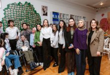 Leyla Aliyeva, Arzu Aliyeva, and Alena Aliyeva visit “Support for Living” Center (PHOTO)