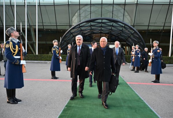 President of European Council concludes visit to Azerbaijan (PHOTO)
