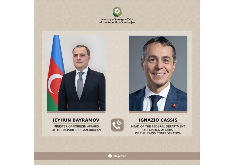 Azerbaijani, Swiss FM's discuss situation in Middle East (PHOTO)