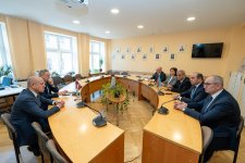 Azerbaijani Parliamentary delegation visits Latvia (PHOTO)