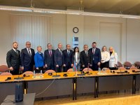 Azerbaijani Parliamentary delegation visits Latvia (PHOTO)