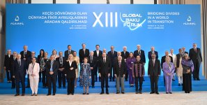 President Ilham Aliyev attends opening ceremony of 13th Global Baku Forum (PHOTO/VIDEO)
