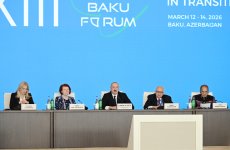 President Ilham Aliyev attends opening ceremony of 13th Global Baku Forum (PHOTO/VIDEO)
