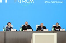 President Ilham Aliyev attends opening ceremony of 13th Global Baku Forum (PHOTO/VIDEO)