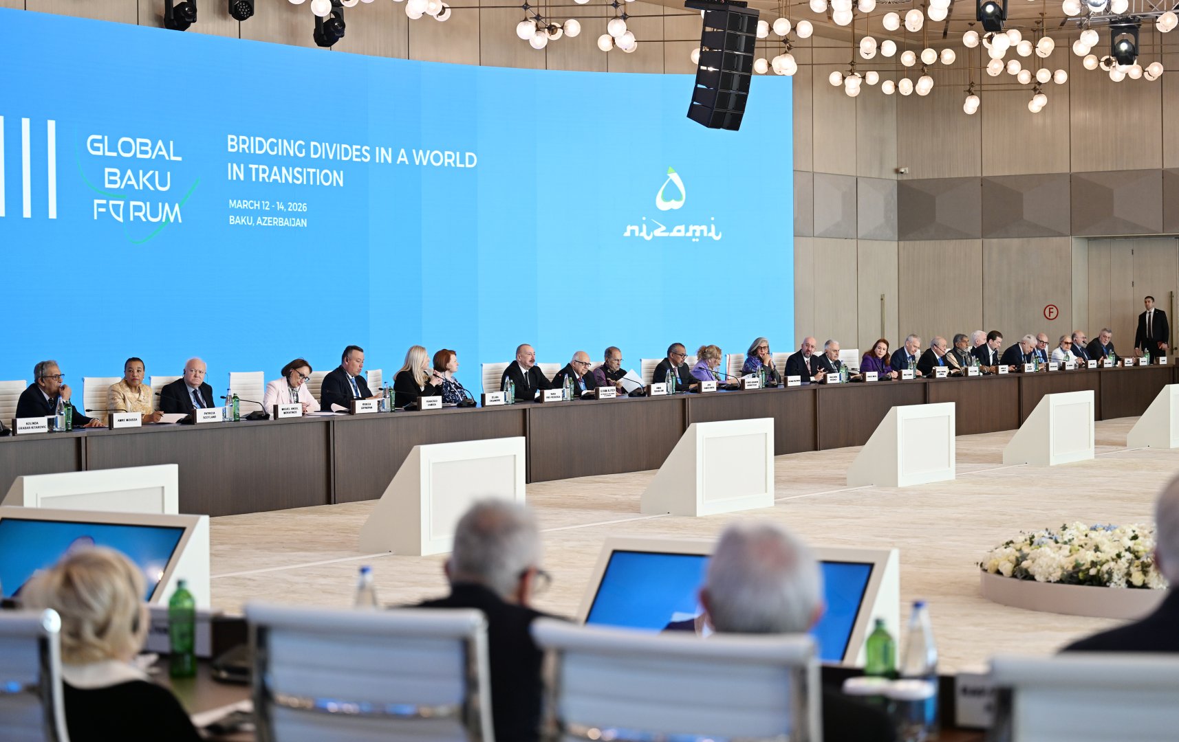 President Ilham Aliyev attends opening ceremony of 13th Global Baku Forum (PHOTO)